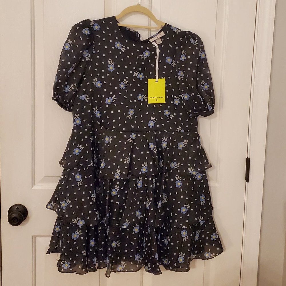 NWT Target x Sandy Liang - Tiered Floral Babydoll Dress - Size Medium